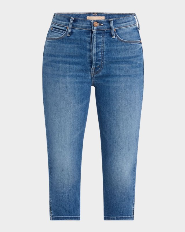 The Stunner Zip Bunny Snip Capri Jeans